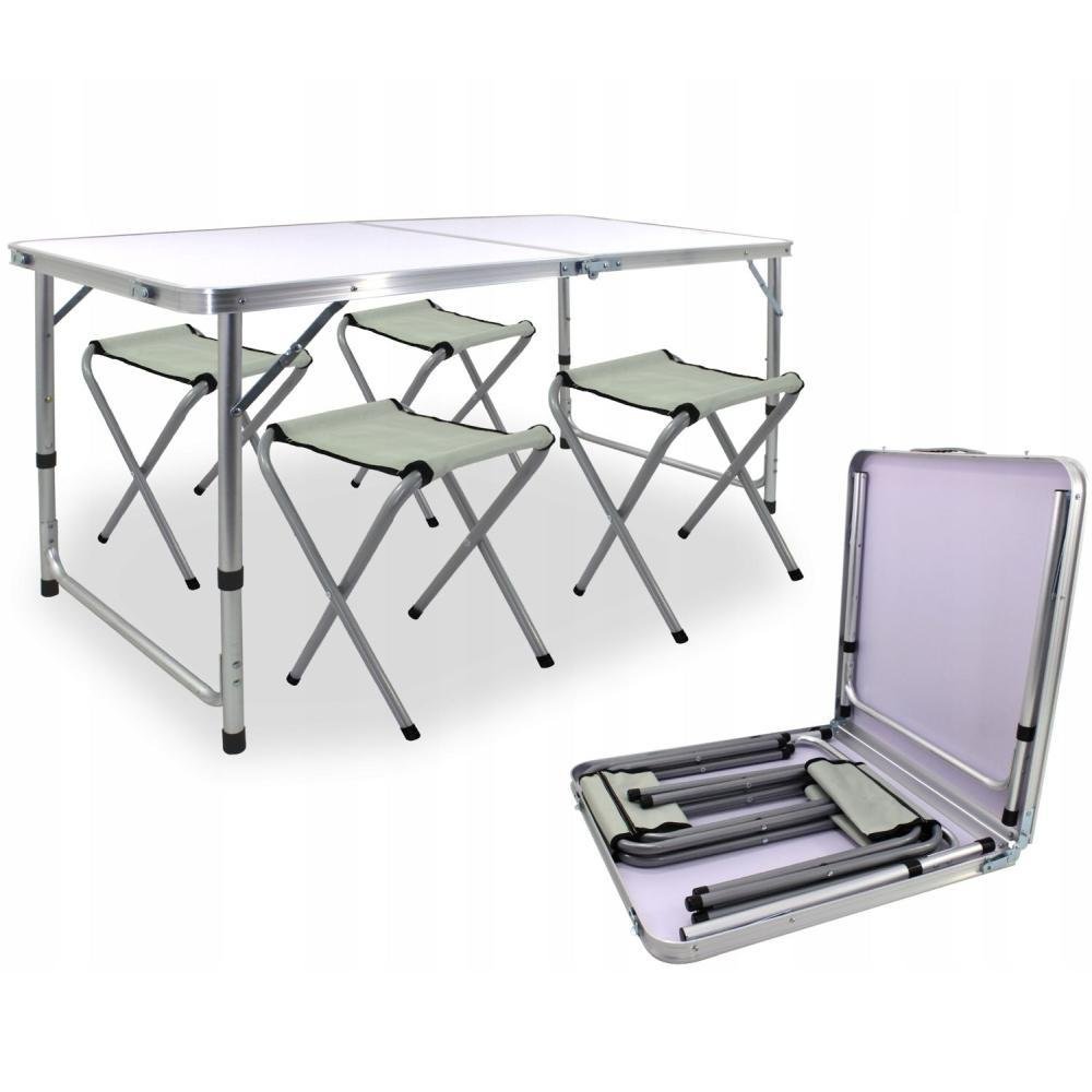 Foto do produto Mesa em aluminio dobravel